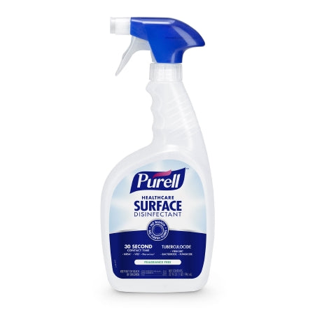 GOJO Purell Surface Disinfectant Cleaner Broad Spectrum Liquid 32 oz. Bottle Alcohol Scent - 3340-06
