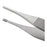 Centurion - Tissue Forceps Adson-Brown 4-3/4 Inch Length Floor Grade Stainless Steel Sterile NonLocking Thumb Handle Straight 8 X 8 Teeth - Medline - 66455