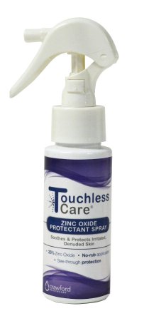 Crawford Healthcare Touchless Care Skin Protectant 4.5 oz. Pump Bottle Mineral Oil Scent Liquid - 62404