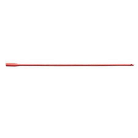 Medline - Urethral Catheter Round Tip Red Rubber 15 Fr. 16 Inch - DYND13515