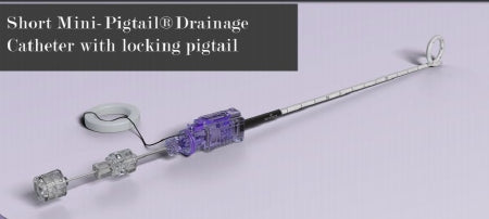Short Mini-Pigtail - Drainage Catheter - KDL2-1017HB