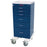 Harloff Mini Line Anesthesia Cart 19.5 X 25 X 43.7 Inch 6 Drawers Light Gray - AL3256K