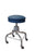 Pedigo Products Exam Stool Screw Shaft 2 Inch Double Ball Bearing Casters Columbia Blue - T-36-CLB