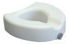 Graham-Field Raised Toilet Seat 4-1/2 Inch Height White - 6486R