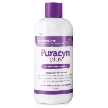 Puracyn Plus - Wound Cleanser 16 oz. Instill / Spikeable Application Bottle NonSterile Antimicrobial - Innovacyn - 6525
