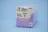 J & J Healthcare Systems Coated Vicryl Suture with Needle Absorbable Coated Violet Suture Braided Polyglactin 910 Size 7-0 18 Inch Suture Double-Armed 5.5 mm Length 1/2 Circle Spatula Needle - J576G