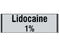 Shamrock Scientific Shamrock Pre-Printed Label Anesthesia Label Lidocaine / 2% Gray 1/2 X 500 Inch - SA-3003