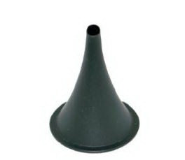 BR Surgical Ear Speculum Oval Tip Ebonized Black 4.5 mm Reusable - BR44-04045