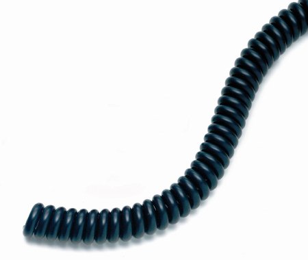 McKesson McKesson LUMEON Blood Pressure Unit Tubing Coiled Tubing, Black, 8-Foot When Extended Most Aneroid Sphygmomanometers - 01-885NG