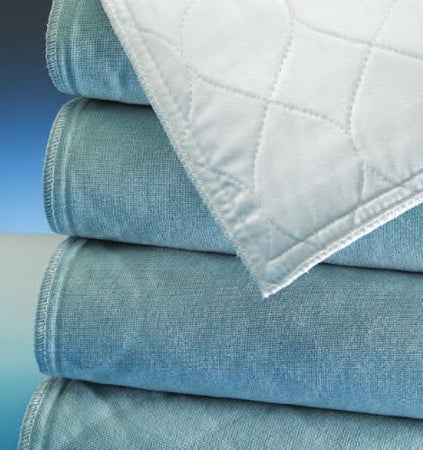 Harbor Linen LLC Harbor Blue Underpad 36 X 42 Inch Reusable Polyester / Rayon Moderate Absorbency - 26364221
