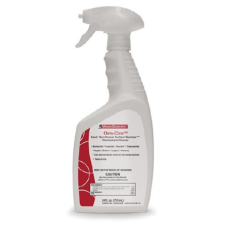 Micro Scientific Industries Opti-Cide3 Surface Disinfectant Cleaner Alcohol Based Liquid 24 oz. Bottle Alcohol Scent - NEMSI24SA