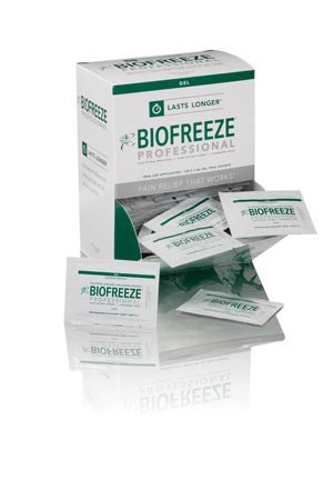 Performance Health Biofreeze Topical Pain Relief 3.5% Strength Menthol Topical Gel 100 per Box - 13440