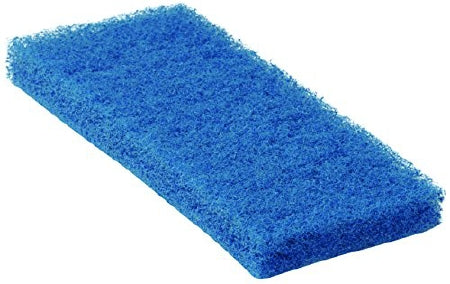 Saalfeld Redistribution Octopus No. 102 Scouring Pad Medium Duty Blue NonSterile Polyester Fiber 4-1/2 X 10 Inch Reusable - 541020