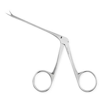 Centurion - Forceps 3-1/2 Inch Length Floor Grade Stainless Steel Sterile Finger Ring Handle Straight Delicate Alligator Jaws - I68255
