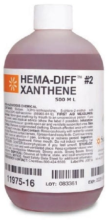 Hema-Diff No. 2 - Xanthene Solution 16 oz. - 11975-16