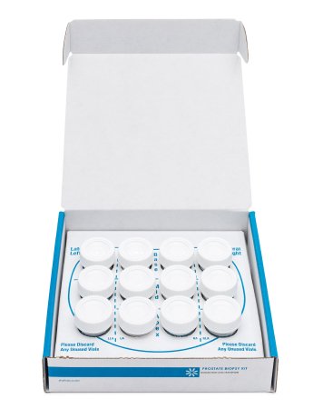 StatLab Medical Products - Prostate Biopsy Collection and Transport Kit 12 X 20 mL Vial - PBKNB12