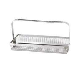 Fisher Scientific DISH, STAINING F/50 SLIDES W/HNDL GLASS S/STL (3/CS) - 22029568