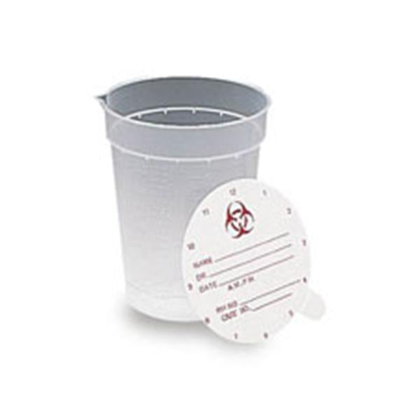Medegen Medical Products, Specimen Container 6.5Oz Polypropylene Non-Sterile 25/Pk, 20 Pk/Ca - 4629
