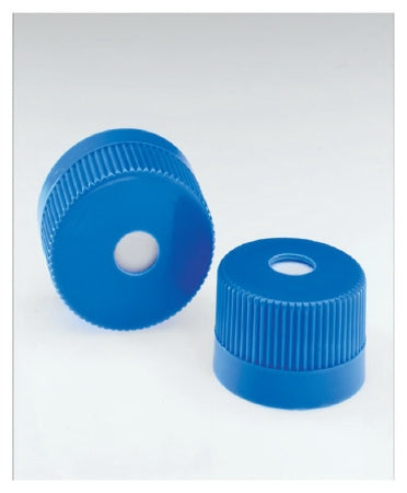 Nalgene - Flask Closure HDPE Vented Blue For Sterile Single Use Erlenmeyer 500, 1000, 2000 mL Flask - 4114-0045