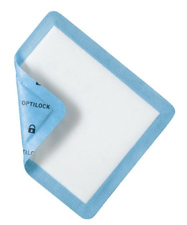 OptiLock - Super Absorbent Dressing 8 X 12 Inch Polymer Rectangle Sterile - Medline - MSC64812EP