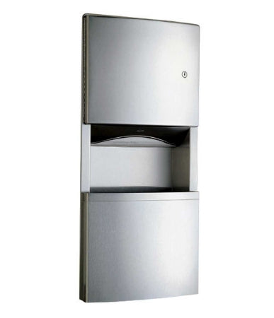 Saalfeld Redistribution ConturaSeries Combo Towel / Waste Unit - B-4369