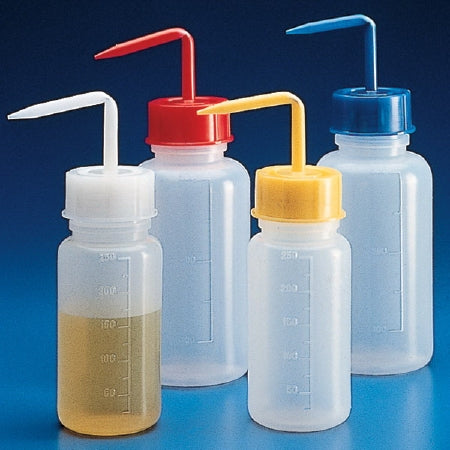 Globe Scientific Wash Bottle Plain Wide Mouth Polyethylene 500 mL - 601638