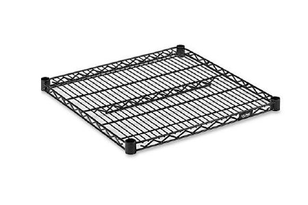 Uline Wire Shelf Black Powder Coated Steel - H-3185BL
