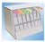 PDC - Label Dispenser 7 X 8-1/2 X 10-1/4 Inch Desktop Manual Pull White 1 Each For use with IV Labels - DSP-V2