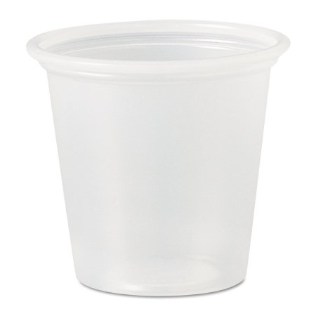 Solo - Souffle Cup 1.25 oz. Clear Plastic Disposable - P125N