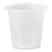 Solo - Souffle Cup 1.25 oz. Clear Plastic Disposable - P125N