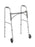 Drive Medical - Folding Walker Adjustable Height Steel Frame 350 lbs. Weight Capacity 25 to 32 Inch Height - 10247-4