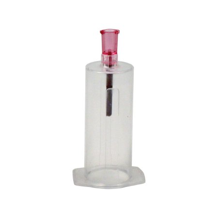 Dynarex Tube Holder Standard, Clear, Luer Slip, with 20 Gauge Needle - 6935