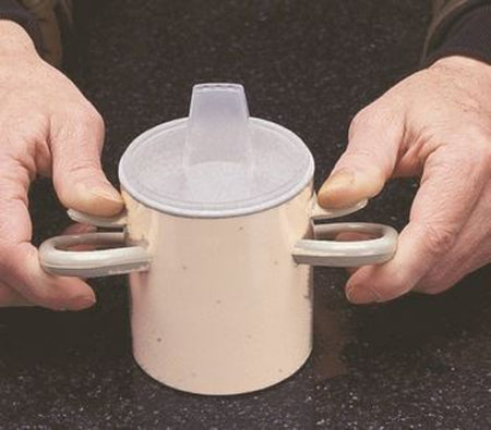 Thumbs-Up - Drinking Cup 8 oz. Beige Plastic Reusable - 60-1060