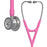 3M Littmann Cardiology IV - Cardiology Stethoscope Pink 1-Tube 22 Inch Tube Double-Sided Chestpiece - 6159