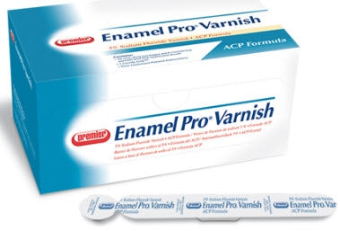 Premier Dental Products Enamel Pro Varnish Flouride Treatment 0.4 mL X 35 per Box Vanilla Mint Flavor - 9007547