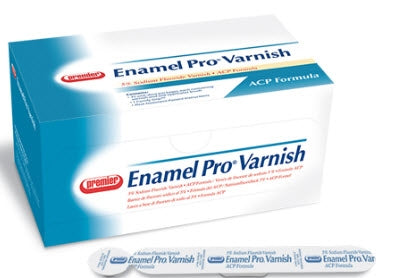 Premier Dental Products Enamel Pro Varnish Flouride Treatment 0.4 mL X 200 per Box Strawberries 'n Cream Flavor - 9007543