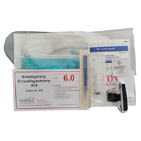 Moore Medical Emergency Cricothyrotomy Kit - 1631-1