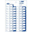 Apothecary Products - Cold Seal Medication Card 62-Dose - 90705