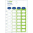 Apothecary Products Cold Seal Medication Card 28-Dose, 7-Day Card - 90700