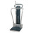 Scale-Tronix - Column Scale with Handrail Digital LCD Display 880 lbs. Capacity Chrome Battery Operated - 5002-KX-B
