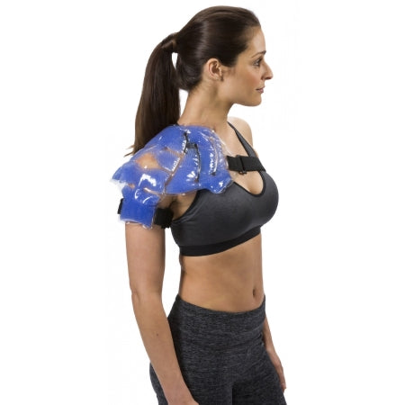 TheraPearl - Hot / Cold Therapy Wrap Shoulder 6-3/4 X 17 Inch Plastic / Gel Reusable - 14071