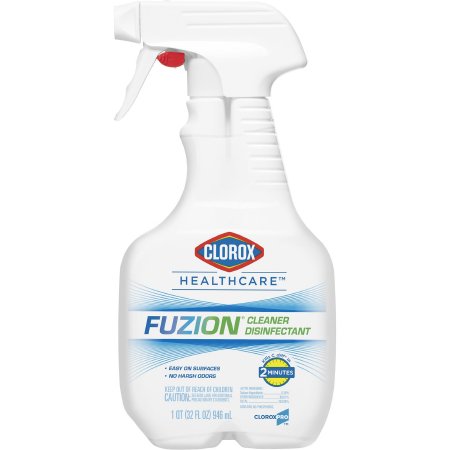 Clorox Healthcare Fuzion - Surface Disinfectant Cleaner Broad Spectrum Pump Spray Liquid 32 oz. Bottle Scented NonSterile - 31478