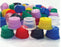 Cardinal - Tube Closure LDPE Snap Cap Green For 13 mm Glass Blood Collection Tubes and 12 mm Plastic Culture Tubes - B3035-83V