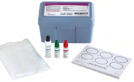 Cardinal Health Color Mono - Rapid Test Kit Agglutination Test Infectious Mononucleosis Serum / Plasma Sample 50 Tests - B1077-9
