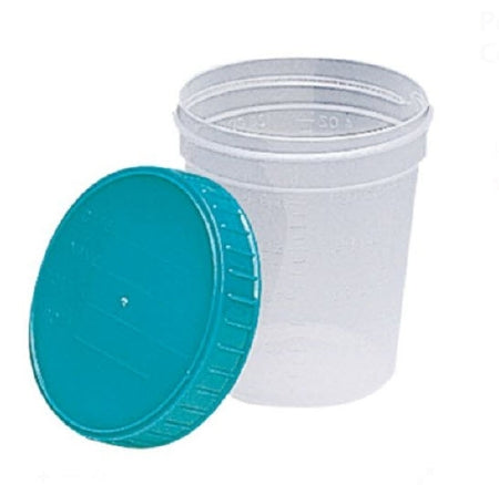 Cardinal Specimen Container Polypropylene Screw Cap 120 mL (4 oz.) NonSterile - C13005
