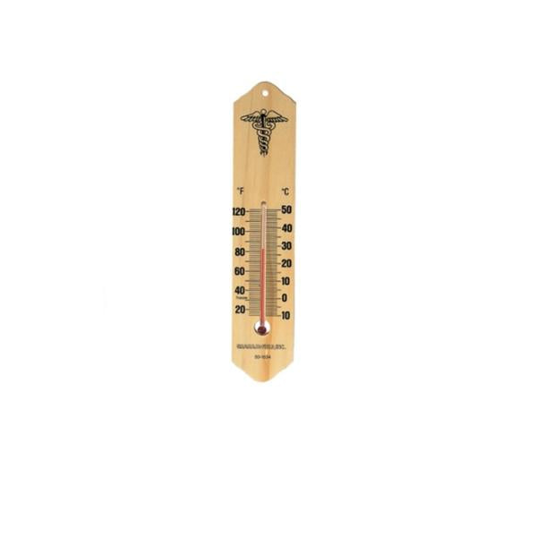 Graham-Field/Everest &Jennings Grafco Room Thermometer Wood -10 To 50°C Ea - 1534