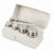 Troemner - Calibrated Weight Set ASTM Class 7 Classification, 1 Gram to 1 kg Weight, 1 Gram to 1 kg Mass, 7.85 g/cm3 at 20°C Density, Cylindrical with Handling Knob Shape, Multiple Packaging Quantity - 02-301-104