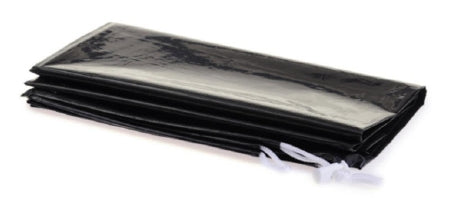 Medline - Trash Bag 40 gal. Black LDPE 2.5 mil 40 X 40 Inch Flat Pack - SYP404025BL