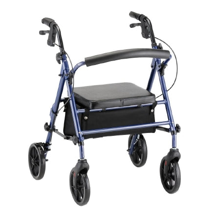 Nova Ortho-Med Groove Walker Aluminum Frame 300 lbs. Weight Capacity 20 to 22-1/2 Inch Height - 4204BL-R