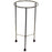 MRIequip.com LLC Hamper Stand Rolling Round Opening Foot Pedal Self-Closing Lid - HA-2002